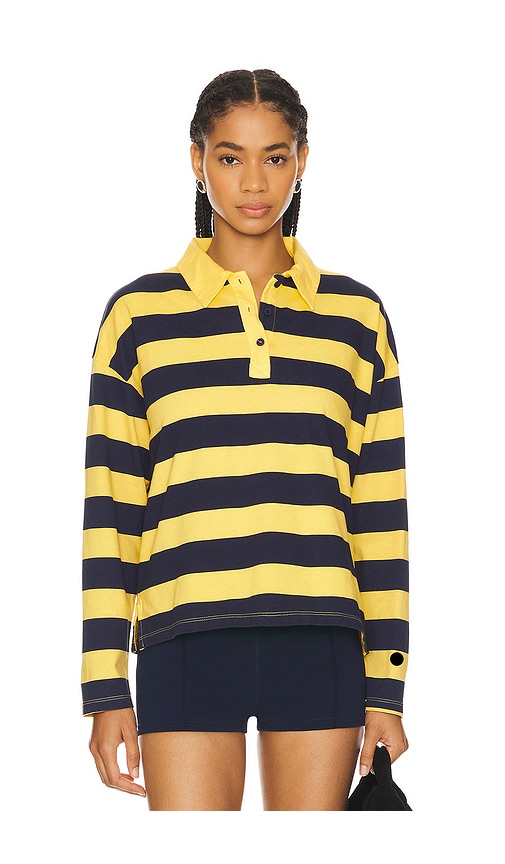 SUNDRY CROP POLO SHIRT 