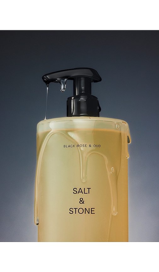 Shop Salt & Stone Black Rose & Oud Body Wash In N,a