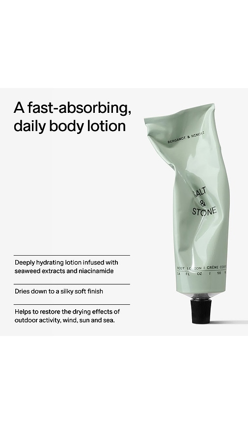 Shop Salt & Stone Bergamot & Hinoki Body Lotion 100ml In Beauty: Na