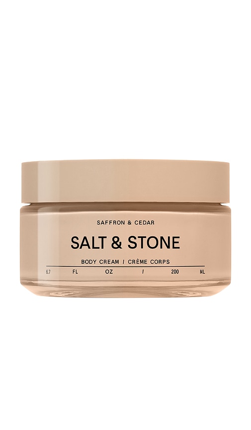 Salt & Stone Saffron & Cedar Body Cream