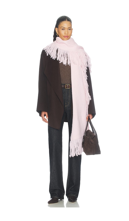 Winnie Fringe Knit Scarf