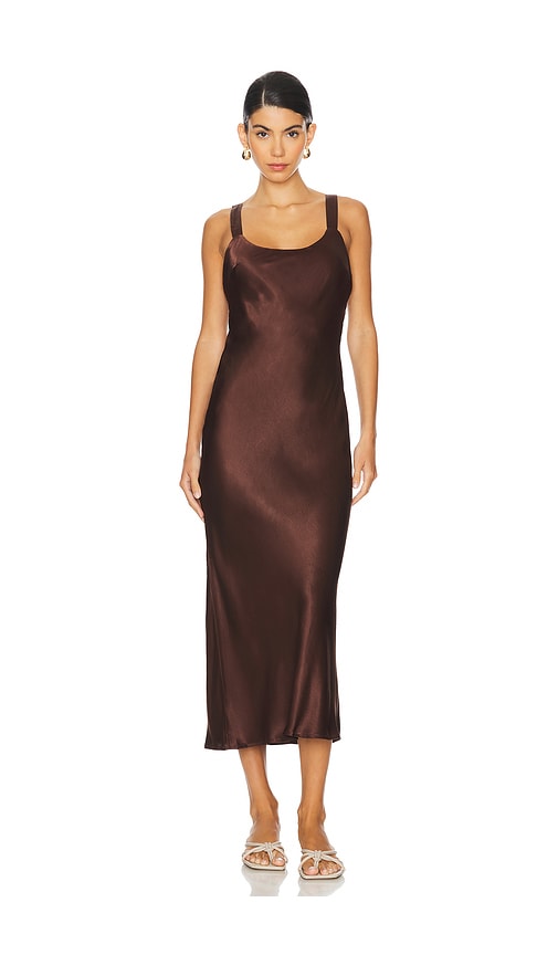 SNDYS x REVOLVE Avani Dress in Chocolate