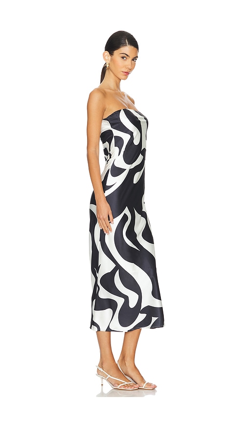 Shop Sndys X Revolve Angel Dress In Black Swirl