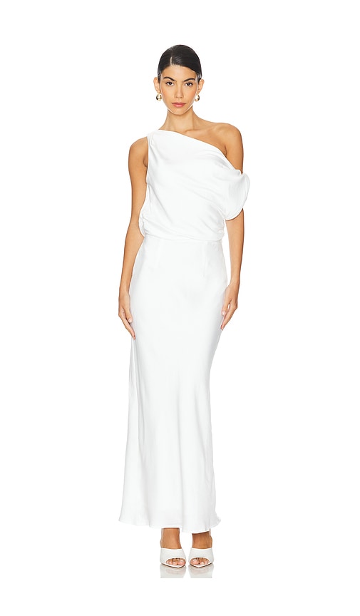 Shop Sndys Calissa Maxi Dress In White