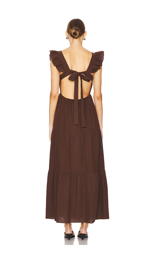  Sndys Leinenkleid Peaches In Chocolate. Größe S. Also In Xxs, M, Xl, Xxl. 