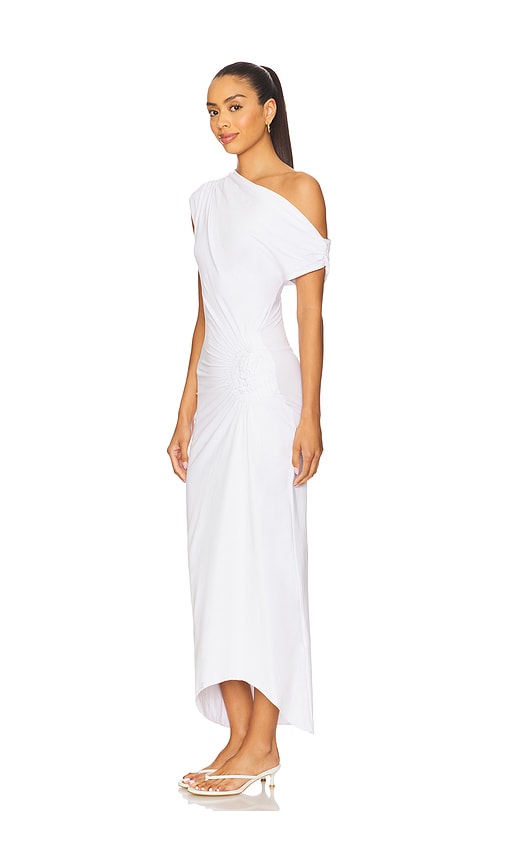  Sndys Kleid Olividae In White. Größe Xxs. Also In L. 