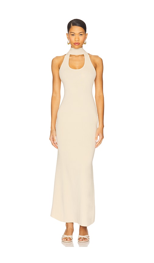 Sndys Laia Maxi Dress In Neutral