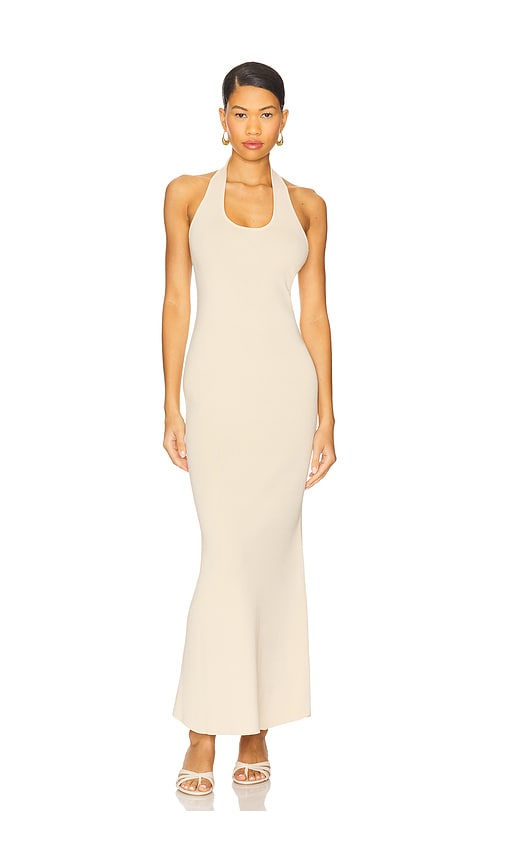Sndys Laia Maxi Dress In Neutral