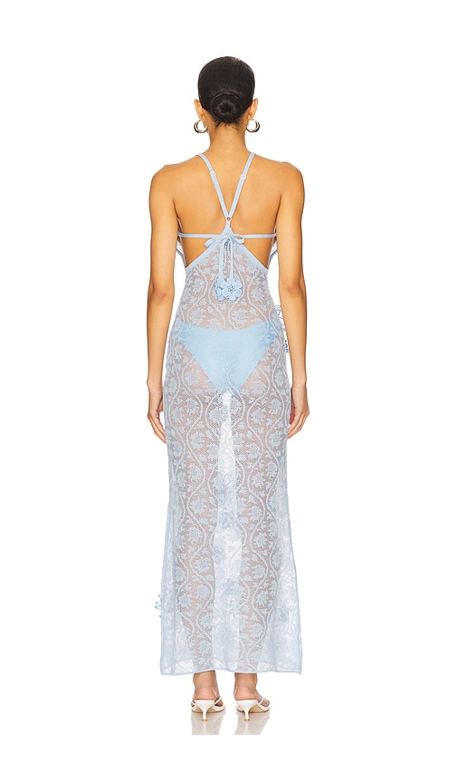  Sndys Maxikleid Vesper In Baby Blue. Größe M. Also In L, Xxl. 