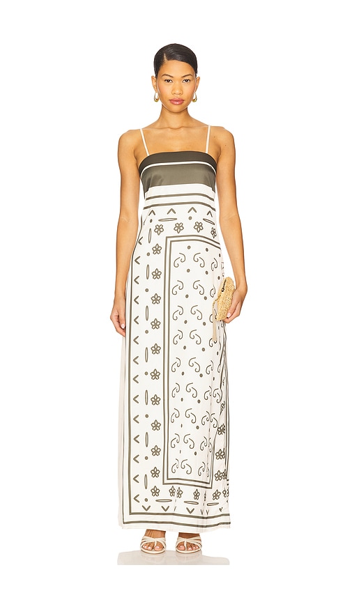 Sndys Silas Maxi Dress In White