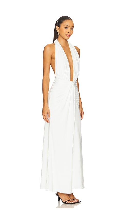  Sndys Neckholder-kleid Cantarios In White. Größe Xxs. Also In Xl, Xxl. 