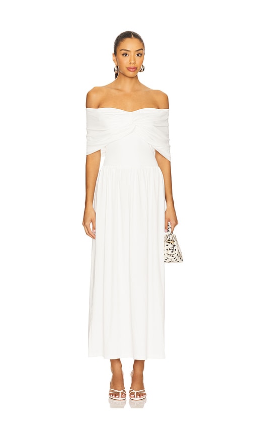 Sndys Madrid Maxi Dress In White