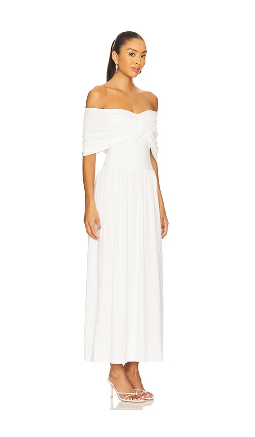 Sndys Madrid Maxi Dress In White