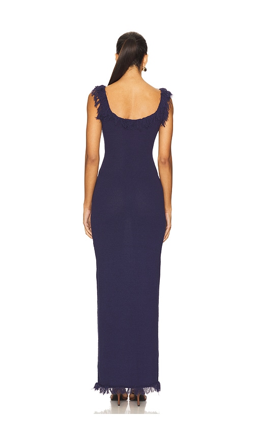  Sndys Kleid Skyler Maxi In Navy. Größe Xl. Also In Xxl. 