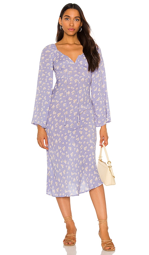 SNDYS Fleur Dress in Sky Daisy REVOLVE