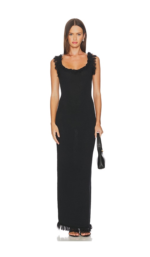 Sndys Skyler Maxi Dress In Black