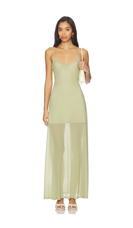 Alessandra Mesh Maxi Dress