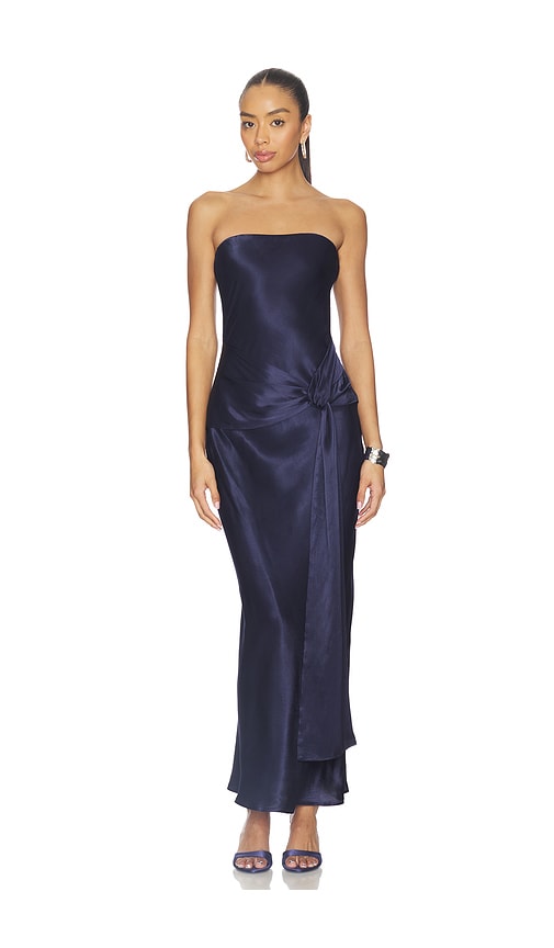 Angie Tie Front Maxi Dress