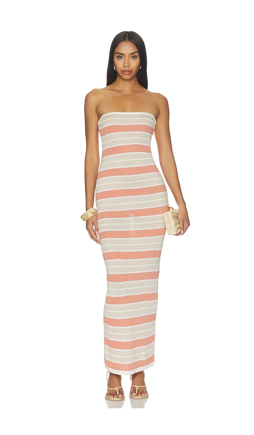 Celia Shimmer Maxi Dress