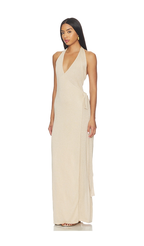 SNDYS Tiare Shimmer Maxi Dress | Thumbnail 2