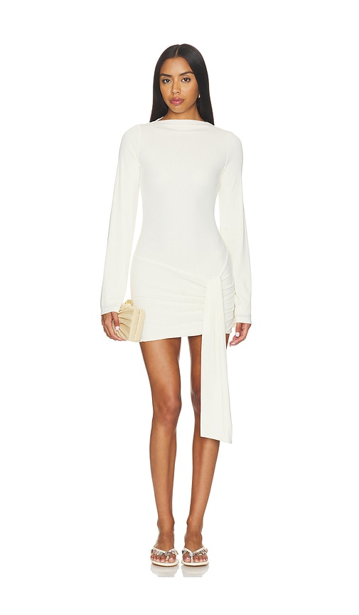Paxley Mini Dress by SNDYS in Off White