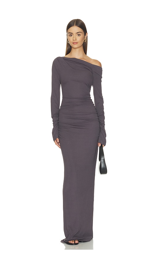 x REVOLVE Reyna Maxi Dress by SNDYS in Slate