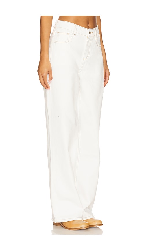 Sndys Rune Denim Jeans In White