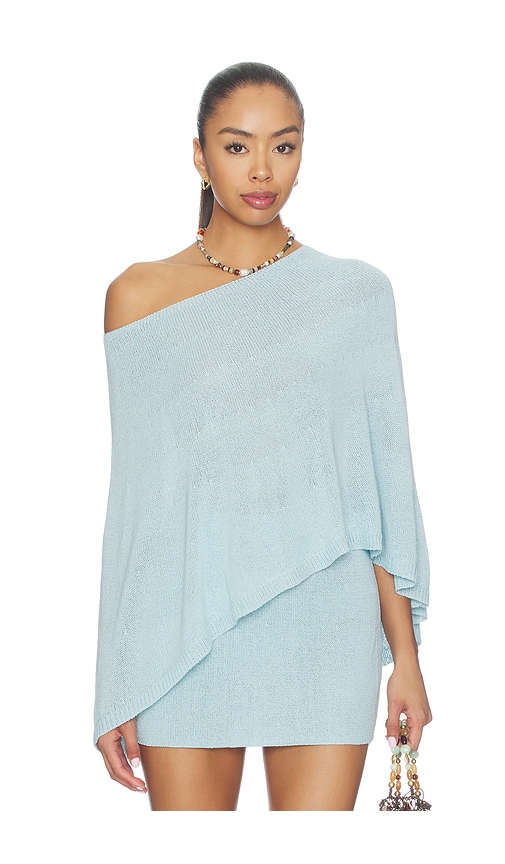 Misty Knit Poncho