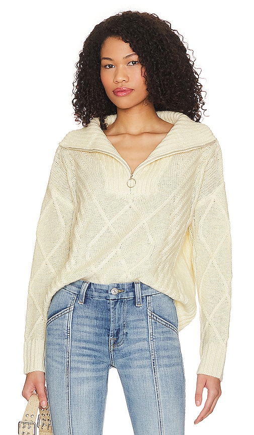 SNDYS x REVOLVE Jax Knit Sweater in Ivory REVOLVE