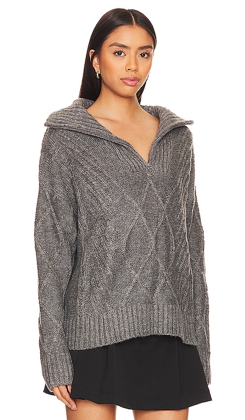 Shop Sndys Jax Pullover In Grey