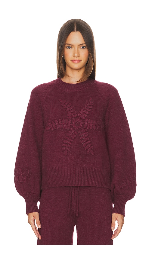 Sndys Maja Knit Jumper In Burgundy