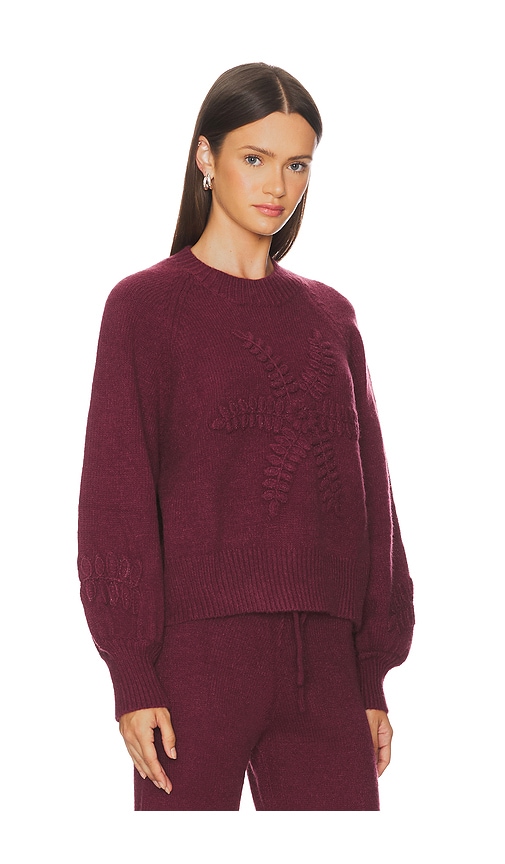 Sndys Maja Knit Jumper In Burgundy