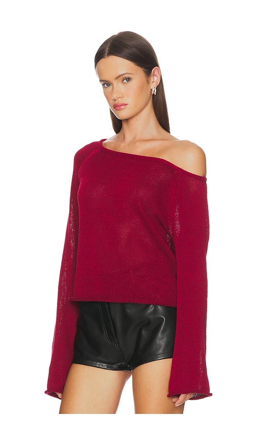 Sndys Cali Jumper In Burgundy