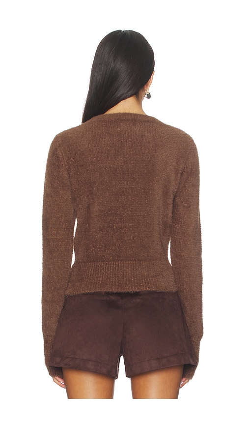  Sndys Cardigan Kailey Fluffy Knit In Chocolate. Größe S. Also In Xxs, Xs, M, L, Xl, Xxl. 