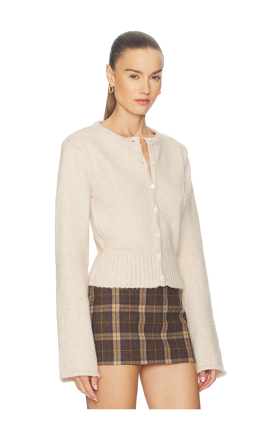 Sndys Fluffy August Button Top In White