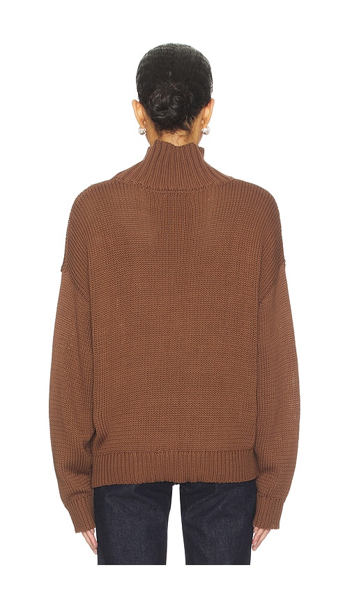  Sndys Jumper Elm High Neck Knit In Brown. Größe S. Also In Xxs, Xs, M, L, Xl. 
