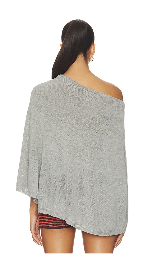  Sndys Poncho Misty Knit In Grey. Größe Xs/s. Also In M/l, Xl/xxl. 