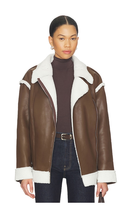 SNDYS London Oversized Biker Jacket