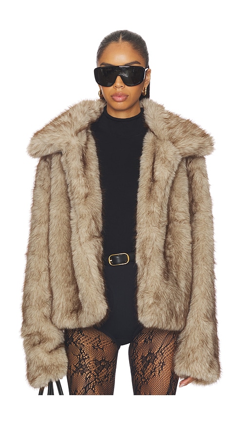 SNDYS Leila Faux Fur Jacket