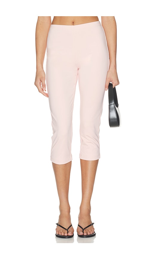 x REVOLVE Capri Pant by SNDYS in Baby Pink
