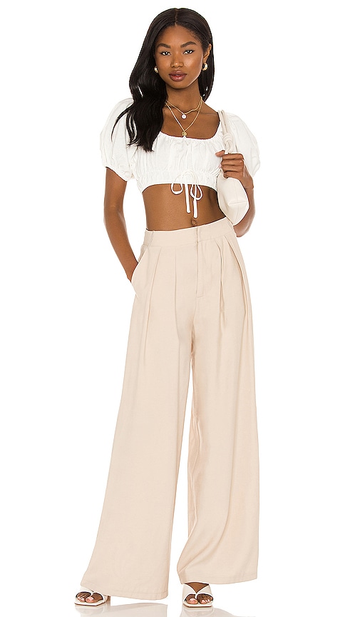 Wide Leg Pants for Women | Silk, Red, & Pink Pants