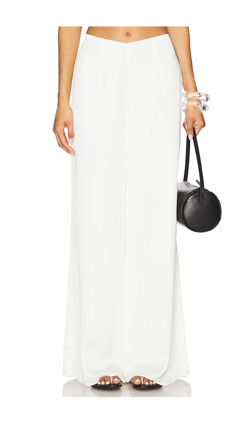 x REVOLVE Shai Palazzo Pants in White. - size XS (also in L, M, S)