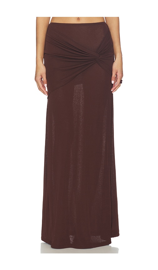 SNDYS Kalea Twist Maxi Skirt