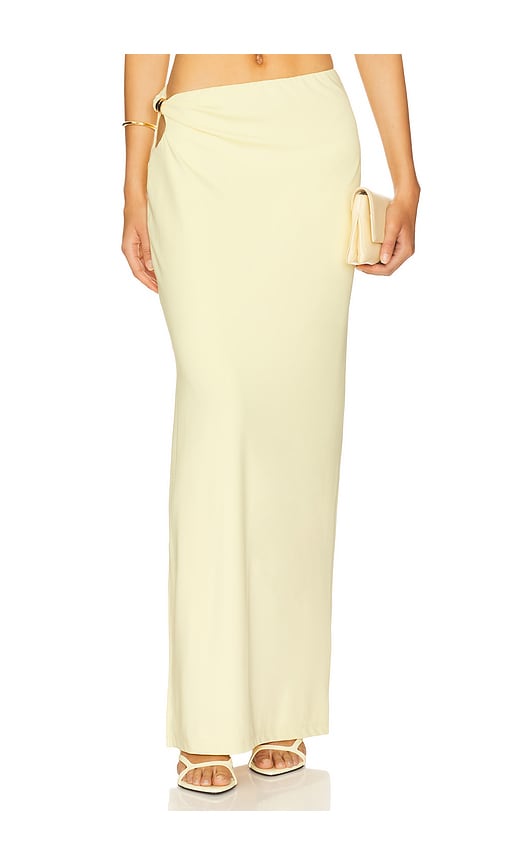 x REVOLVE Baylee Skirt in Yellow. - size XS (also in XL)