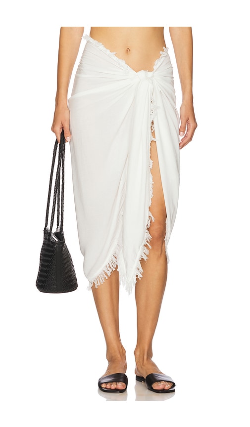 Bindi Sarong in White.