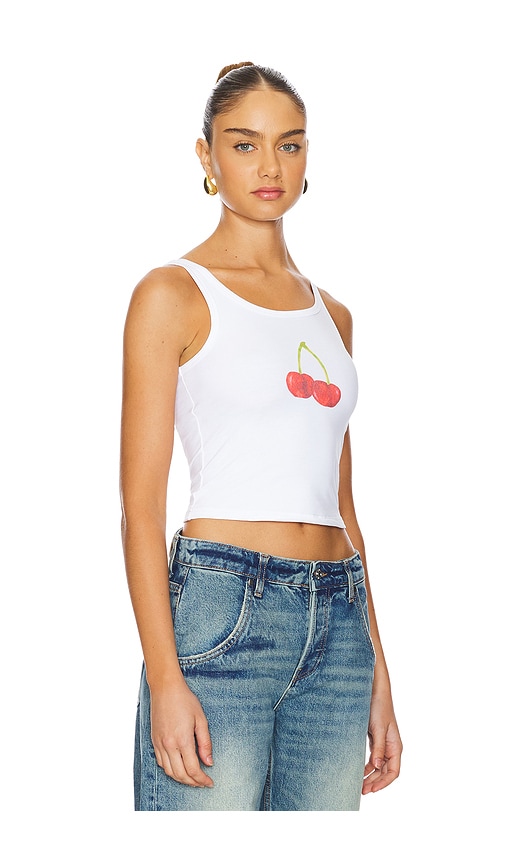 Sndys X Revolve Cherry Tank Top In White