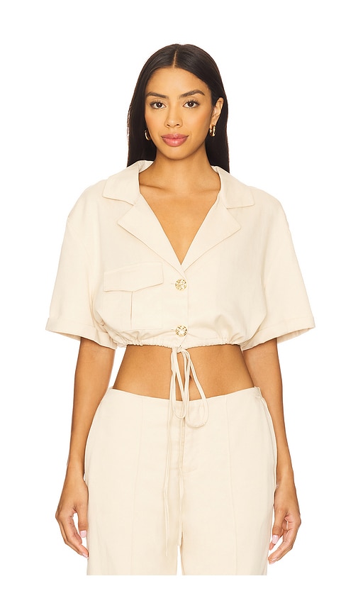 Sndys X Revolve Emilie Cargo Top In White