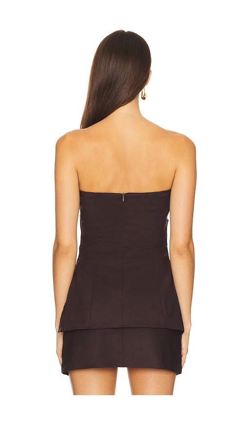  Sndys Trägerloses Top Mimi In Chocolate. Größe Xxs. Also In Xs, S, M, L, Xl. 