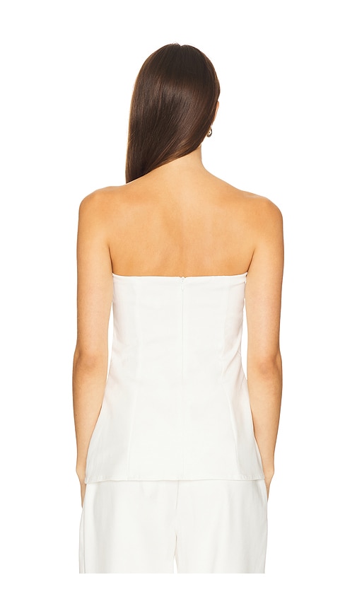  Sndys Trägerloses Top Mimi In White. Größe M. Also In L. 