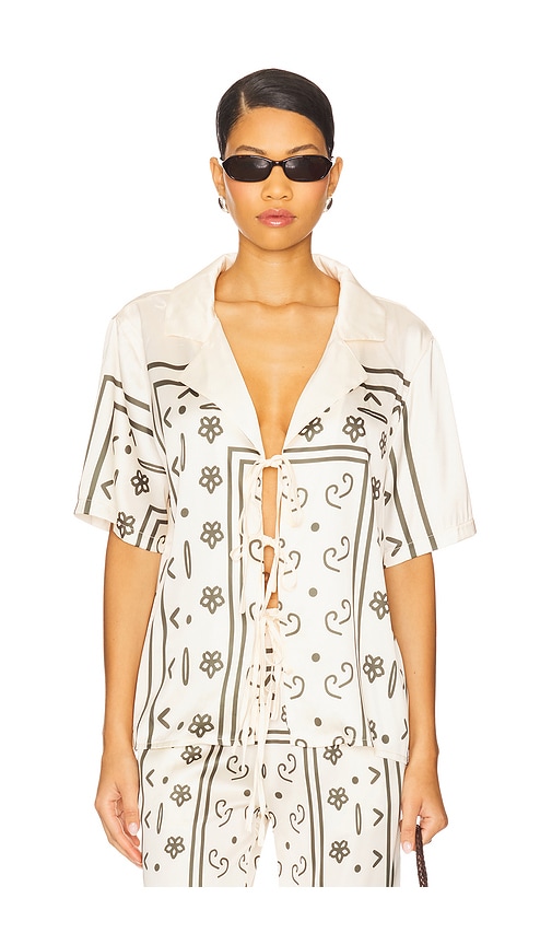 Sndys Silas Shirt In White